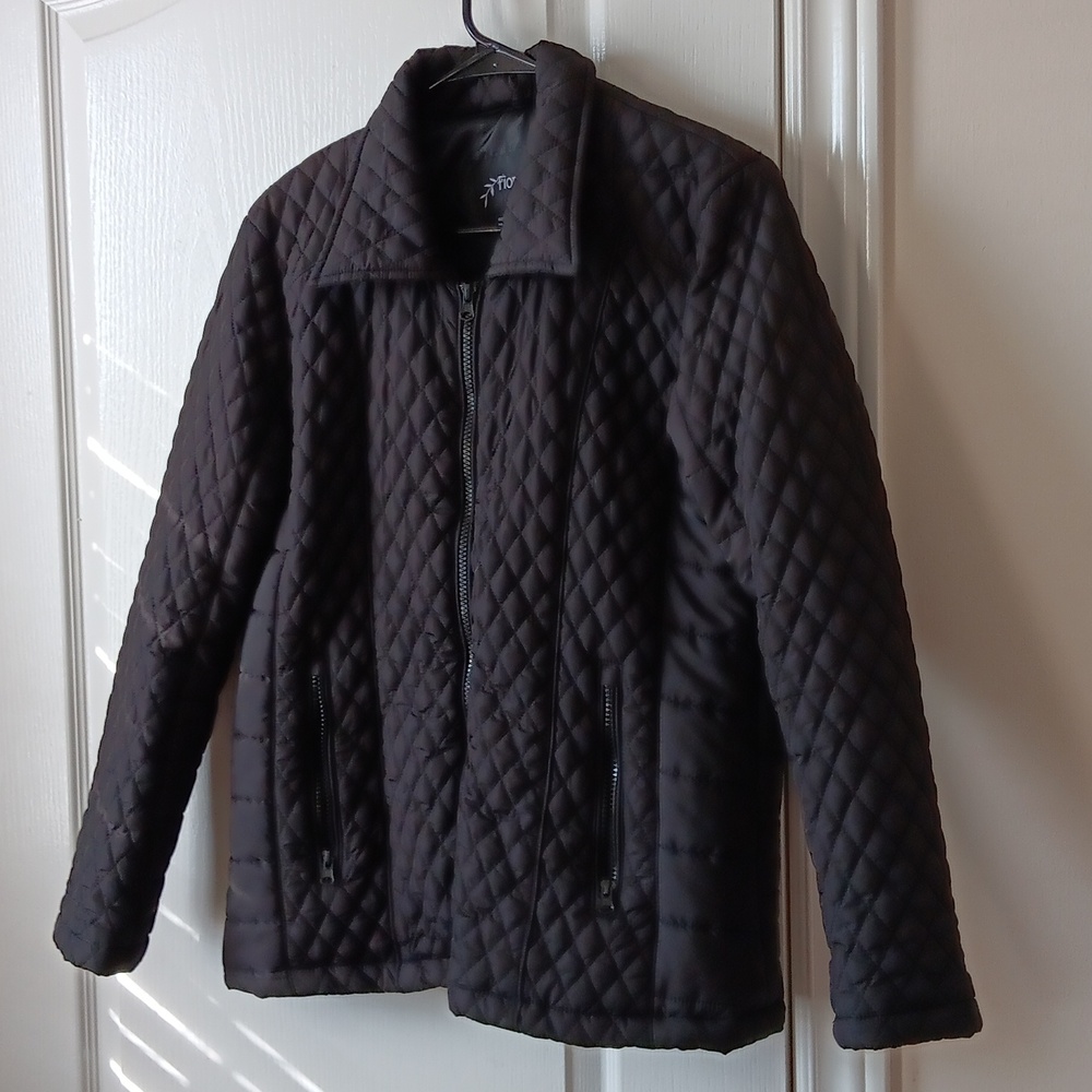 Black Quilted Jacket